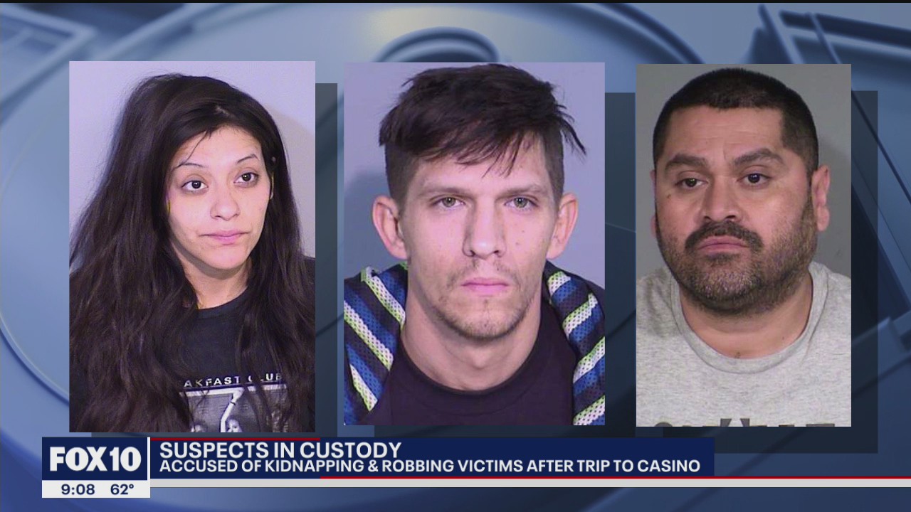 Police arrest, accuse 3 people of kidnapping and robbing victims | FOX ...