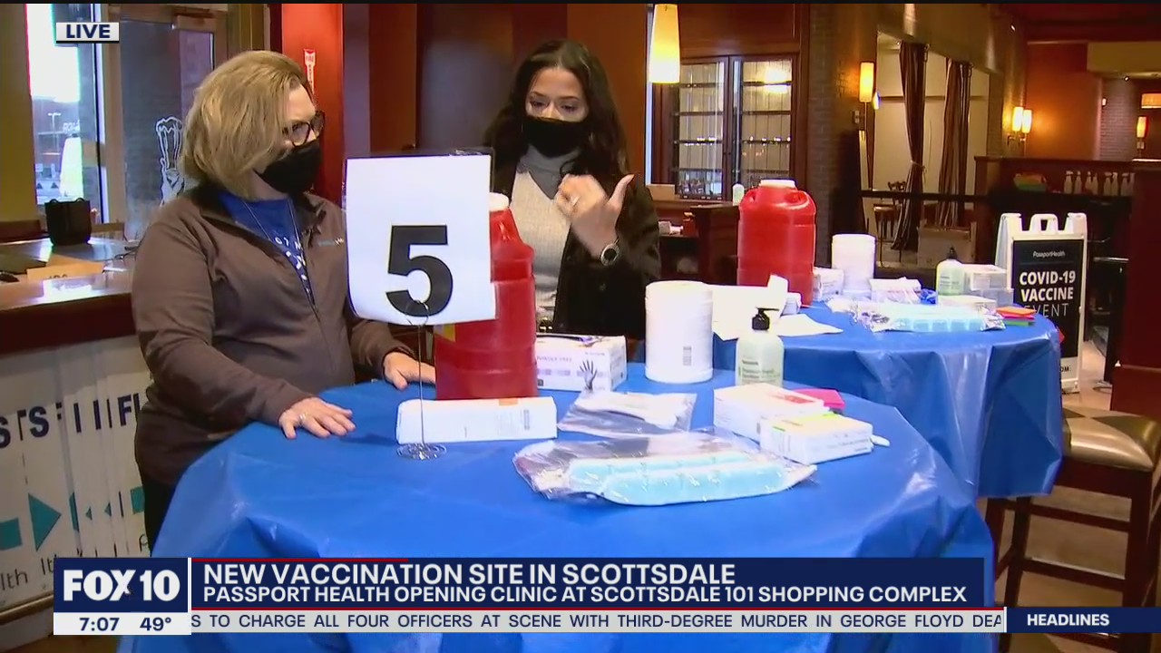 New COVID-19 vaccination site opens in Scottsdale