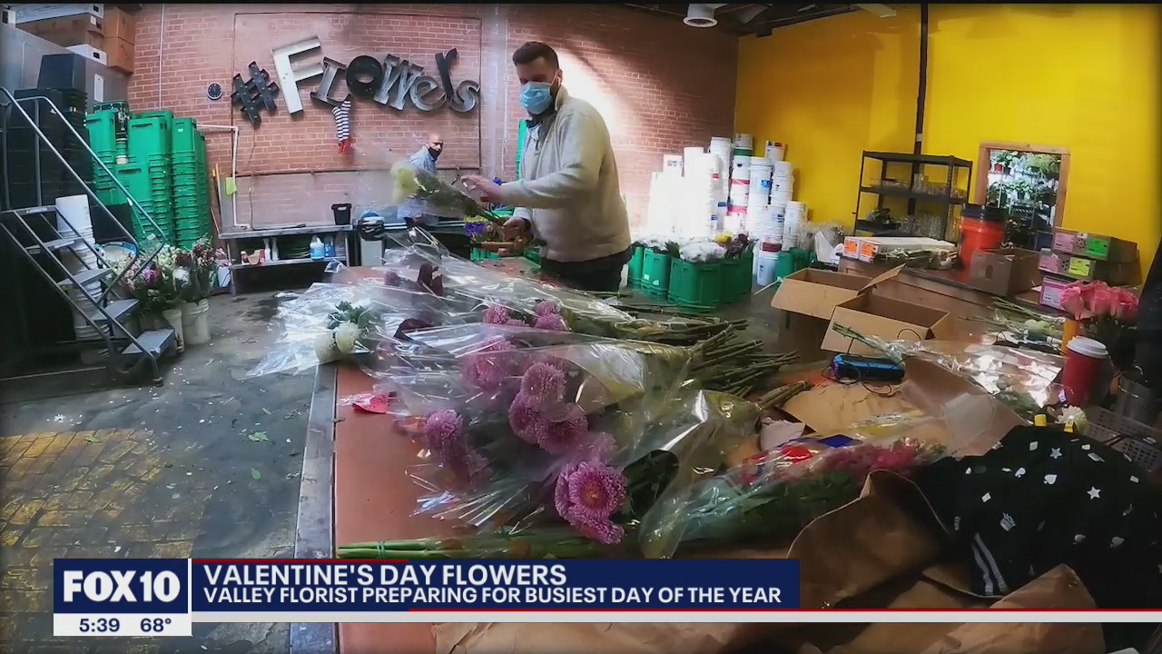 Valley florists busy preparing for Valentine's Day