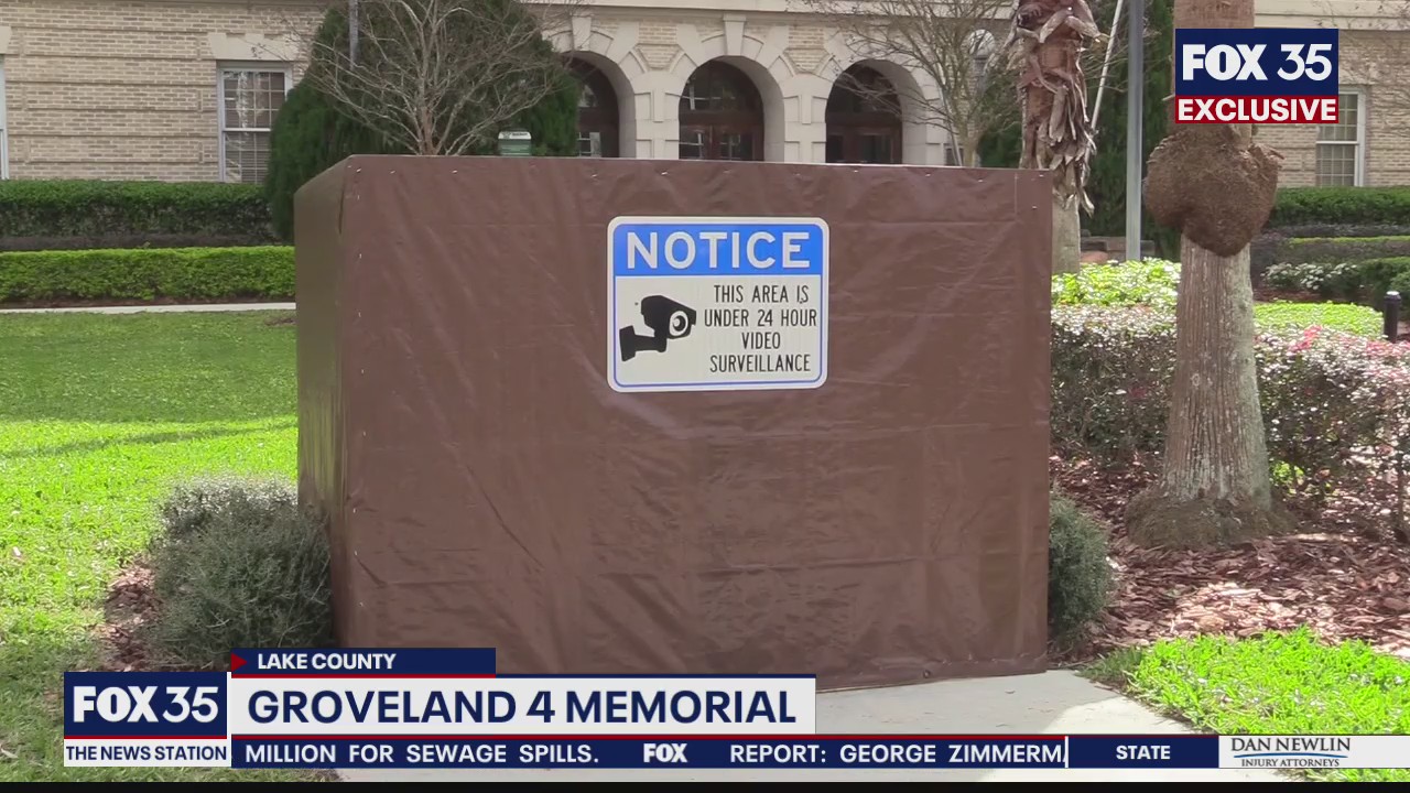 Groveland Four memorial to be unveiled on Friday