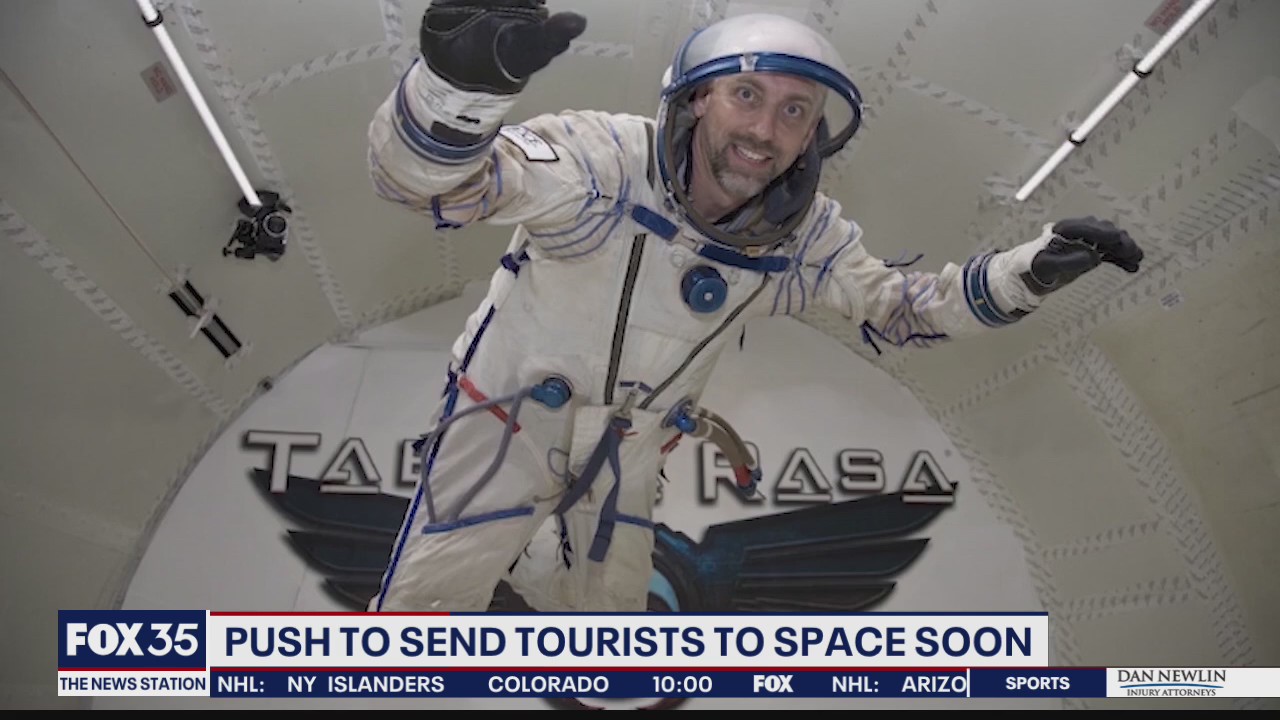 Push to send tourists to space soon