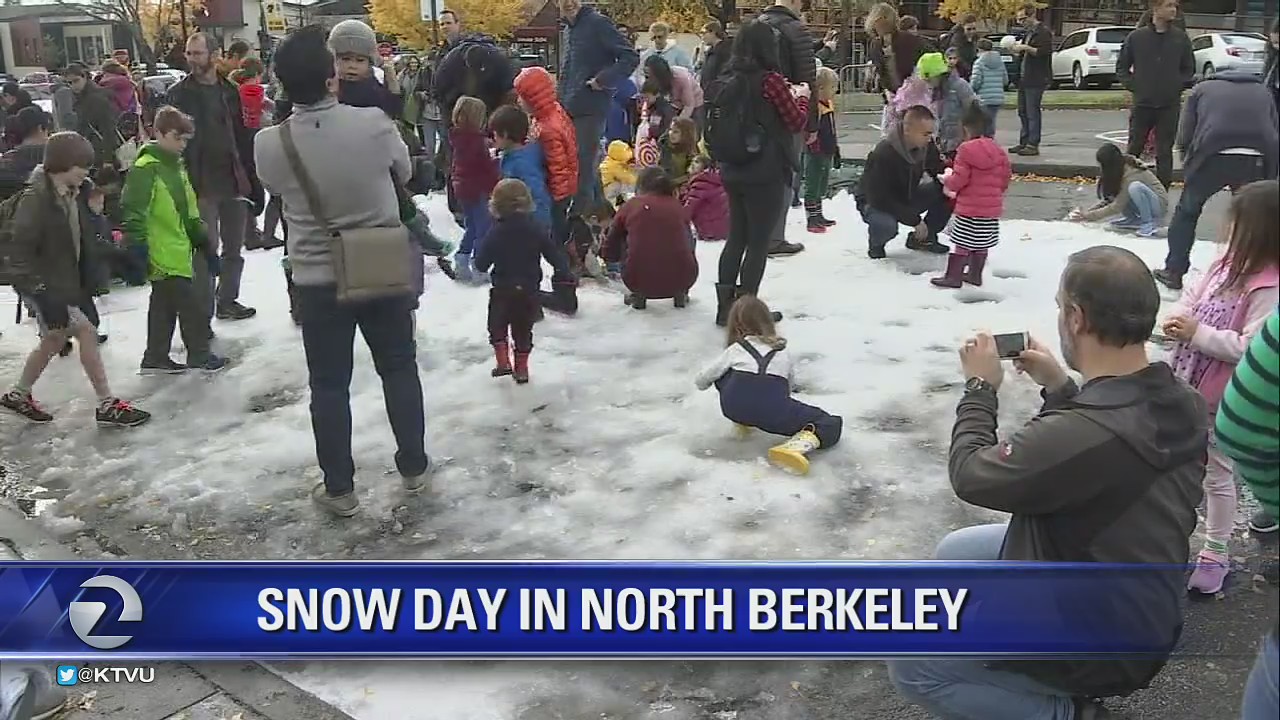 Snow day held Sunday in Berkeley