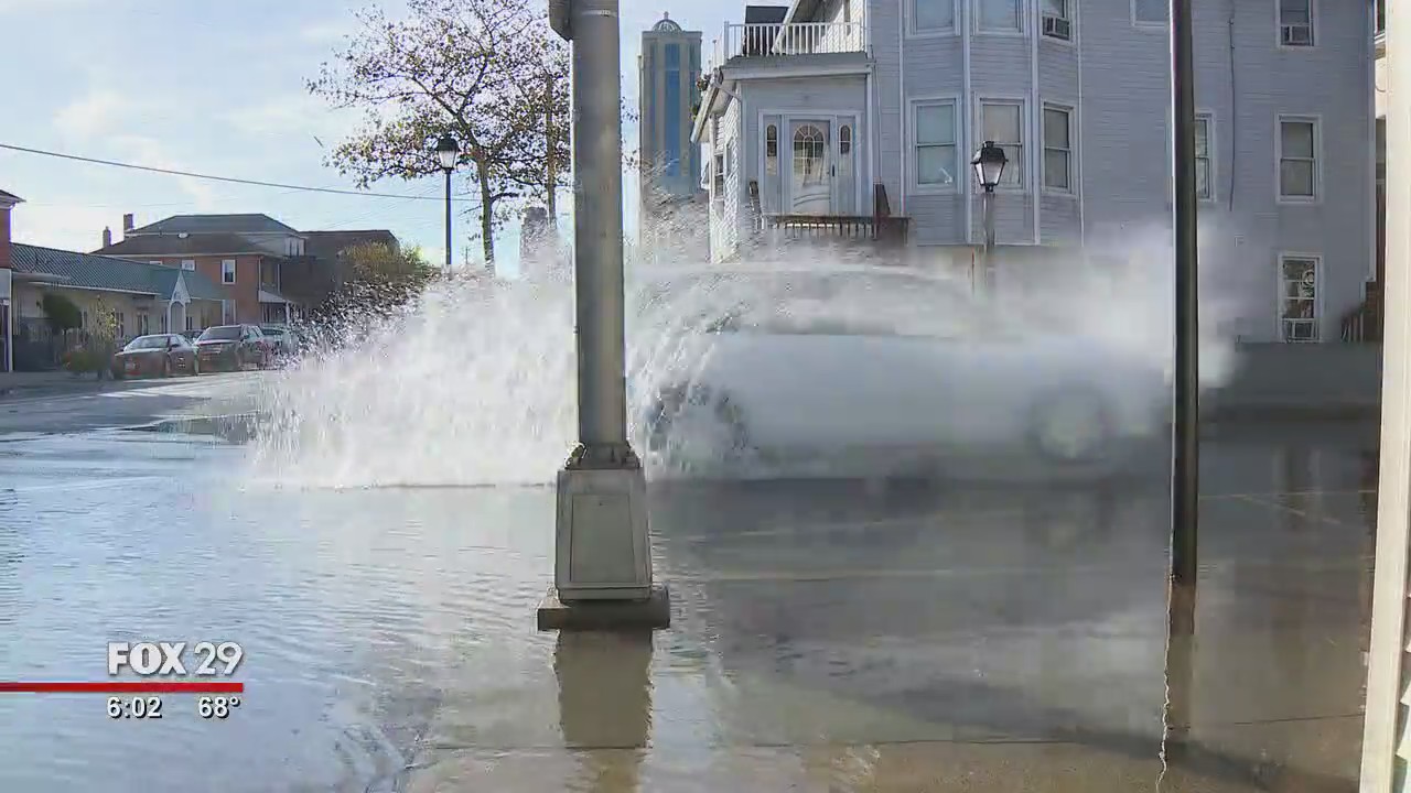 Shore communities deal with coastal storm's flooding Saturday