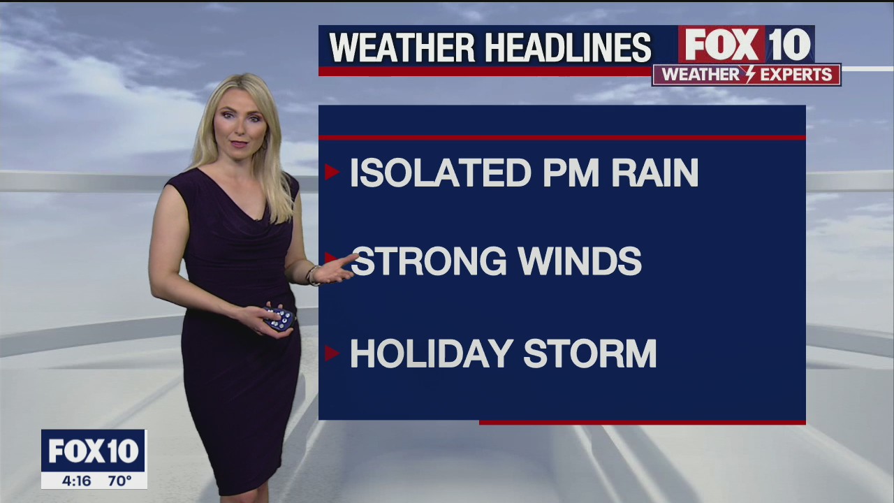 4 p.m. Weather Forecast - 2/12/21