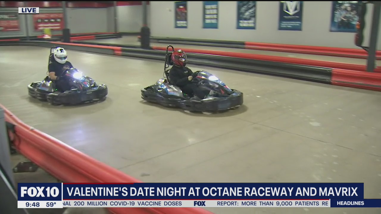 Valentine's date night at Octane Raceway, Mavrix