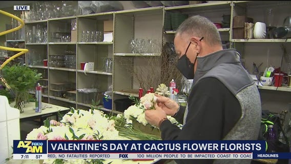 Valentine?s Day marks big day for Arizona flower shops
