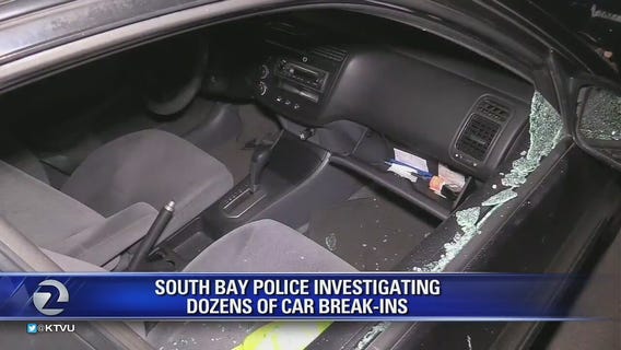 Dozens of car break-ins across Bay Area under investigation