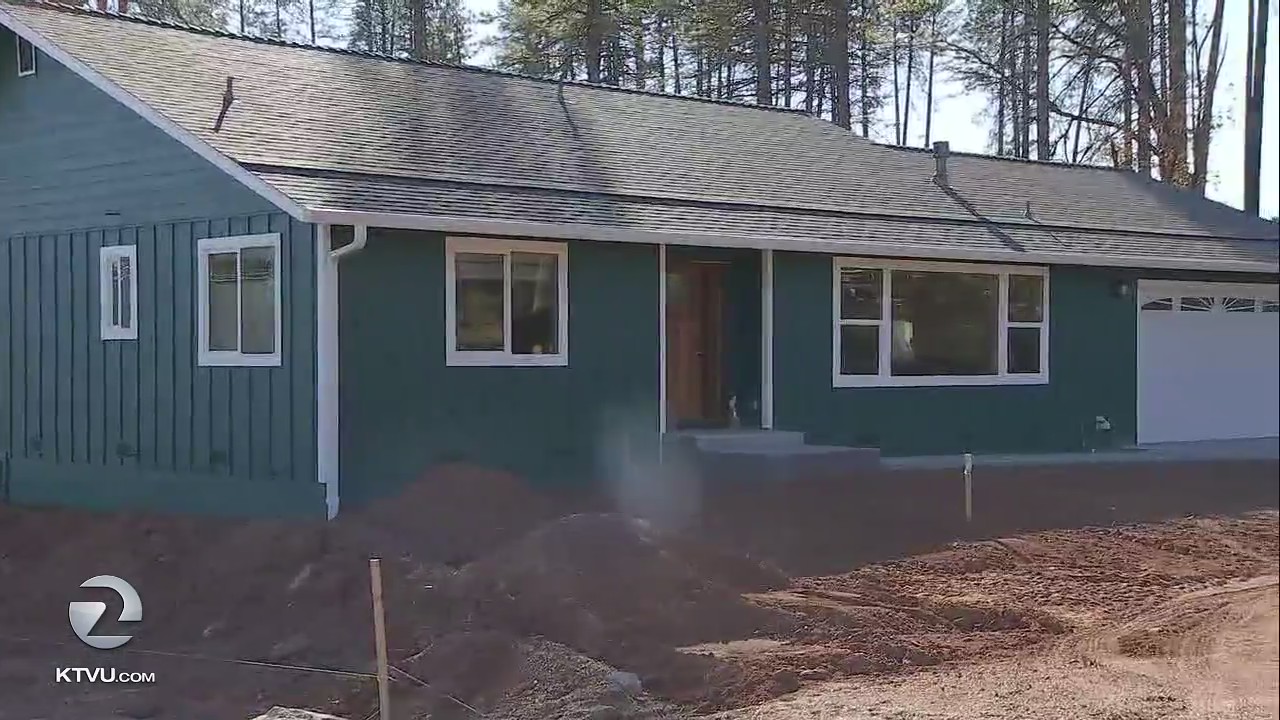 Steve Culleton says his nearly completed home will be ready by Thanksgiving