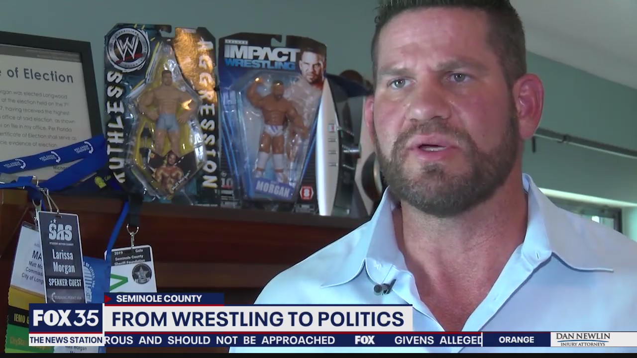 Matt Morgan goes from pro wrestling to politics