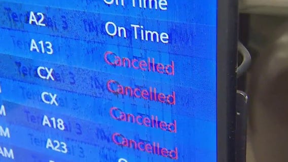 Winter storms cause several flight cancellations at Sky Harbor