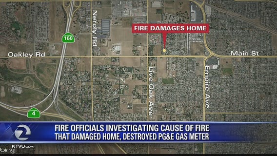 Investigation underway in Oakley house fire