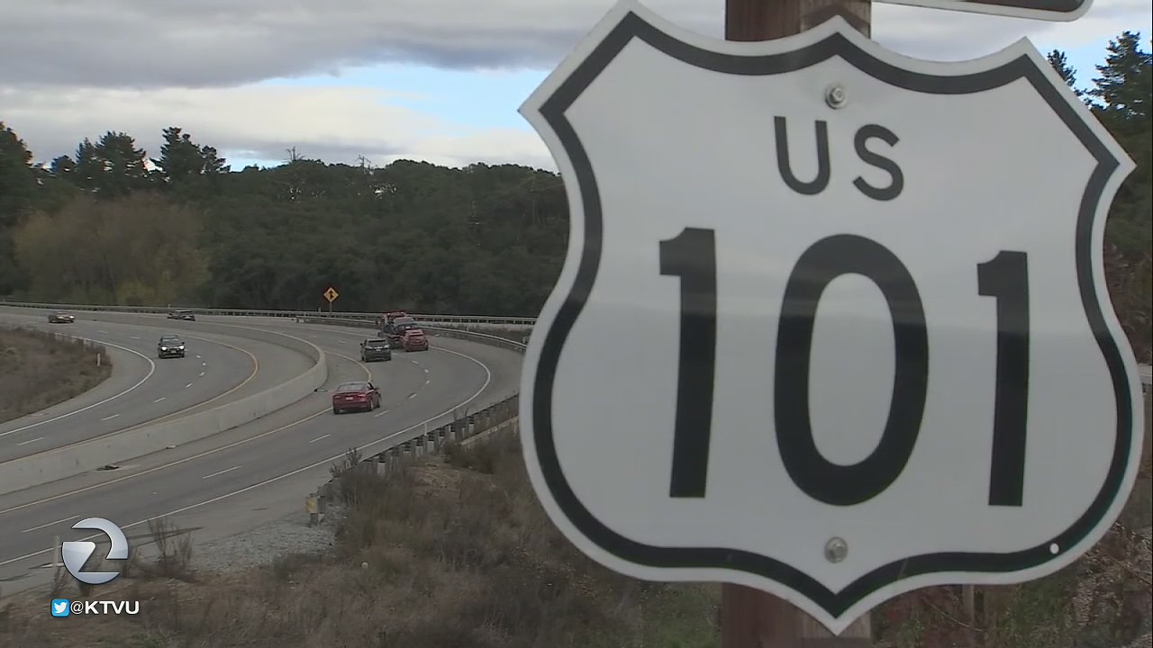 Another car hit by projectile on Highway 101 in Monterey County
