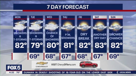 NYC weather forecast