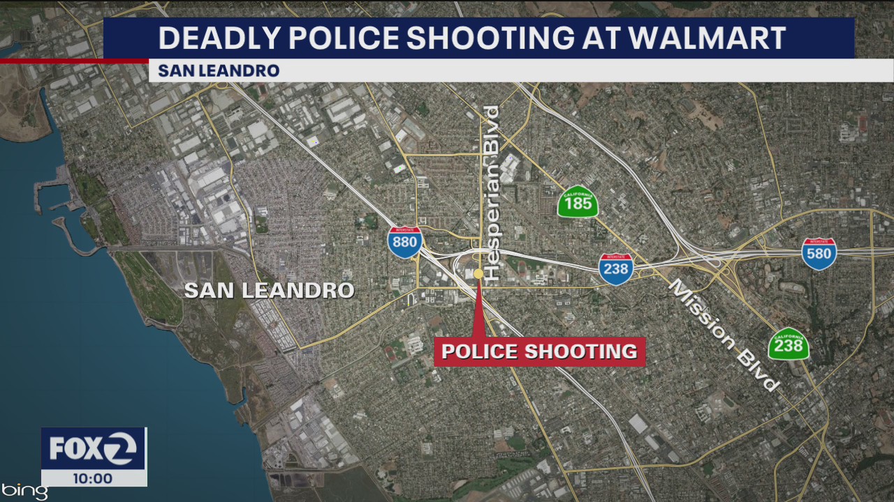 Deadly police shooting at San Leandro Walmart