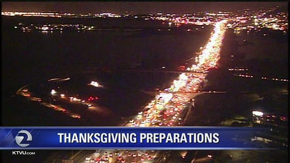 The last-minute rush for the Thanksgiving holiday