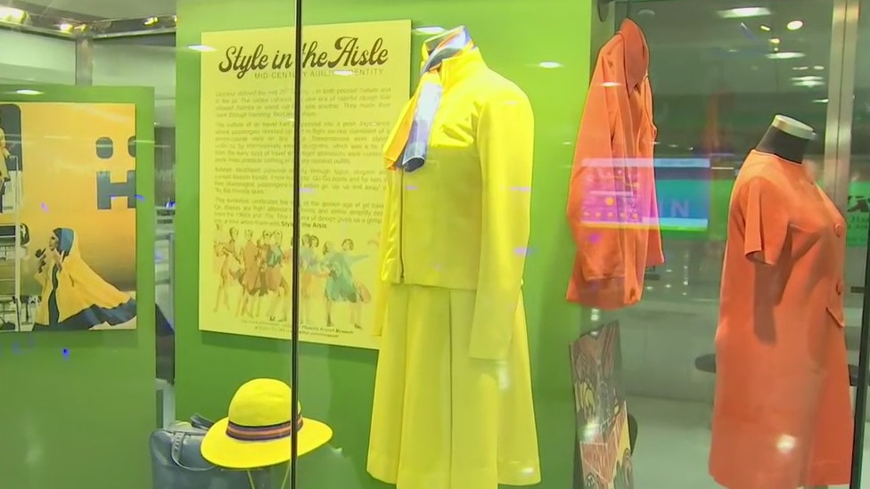 In-flight fashion at Sky Harbor Airport