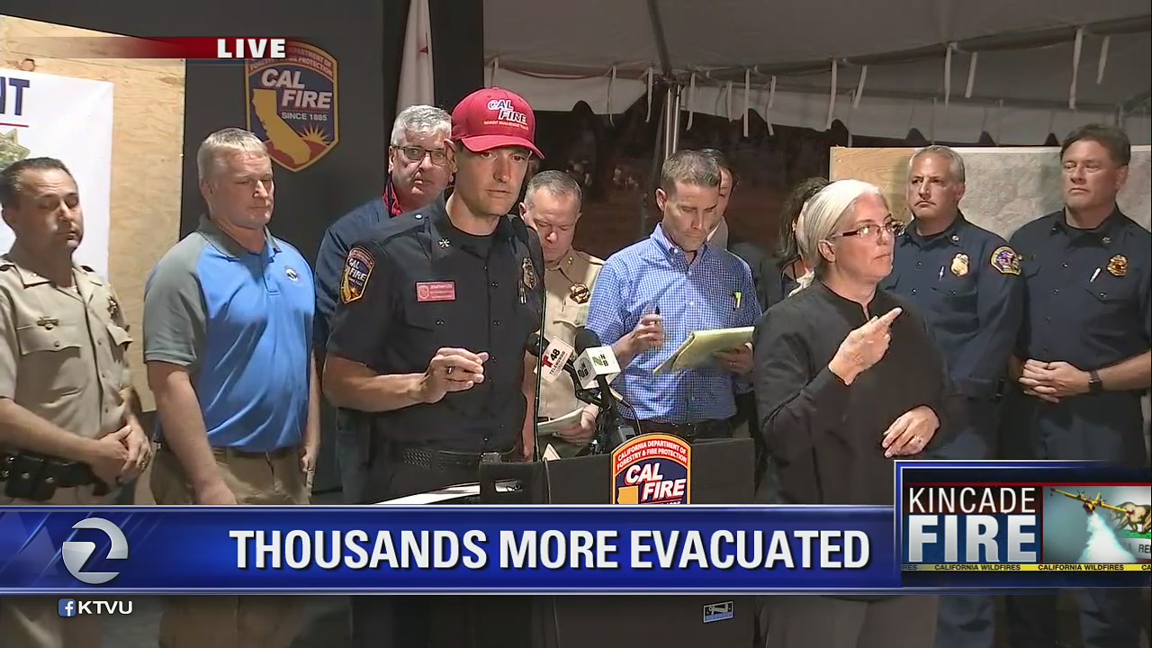 Size of mandatory evacuation area surges to include nearly all of Sonoma County