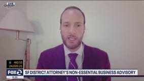 SF District Attorney's non-essential business advisory
