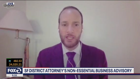 SF District Attorney's non-essential business advisory