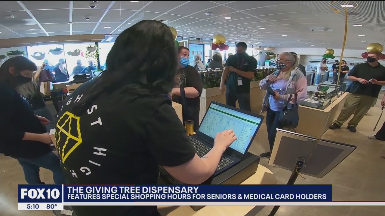 New marijuana dispensary features special shopping hours for some