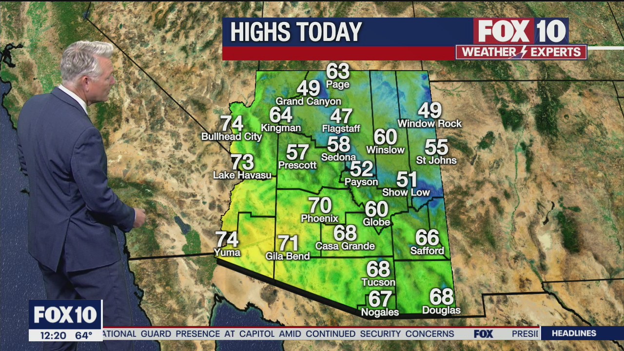 Noon Weather Forecast - 3/4/21