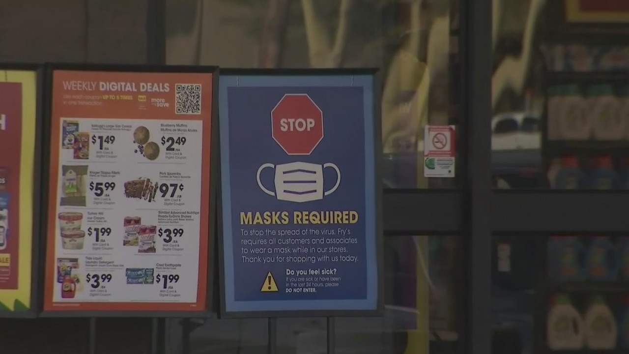 Grocery store chains to continue enforcing mask mandates