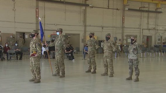 Sendoff ceremony held for Arizona National Guardmembers