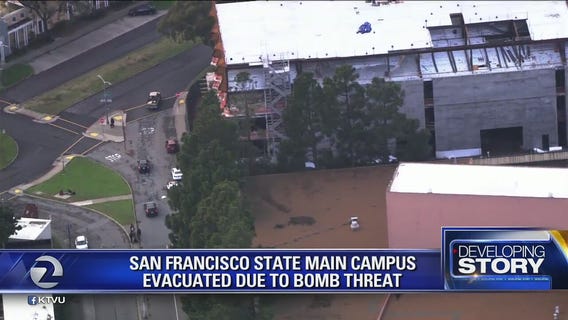 Main campus of San Francisco State University evacuated due to bomb threat