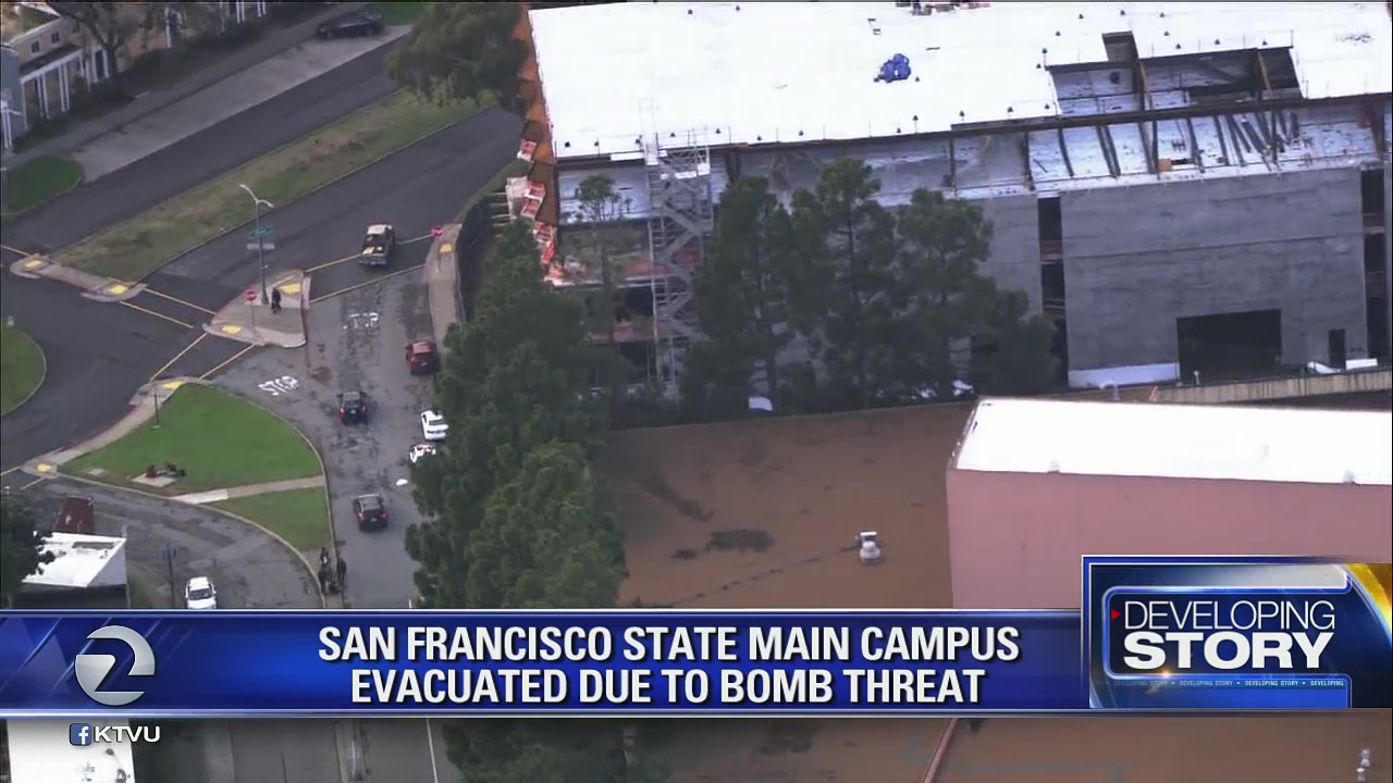 Main campus of San Francisco State University evacuated due to bomb threat