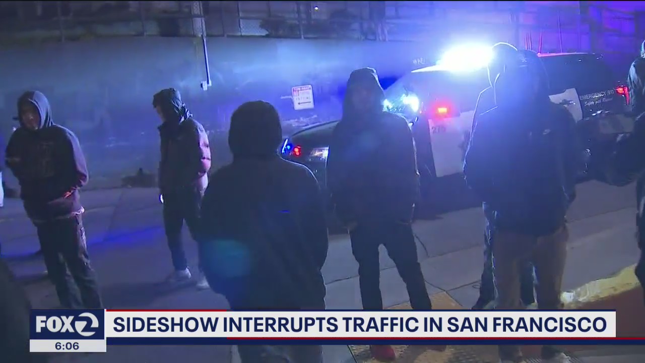 SFPD investigating Saturday night sideshow activity