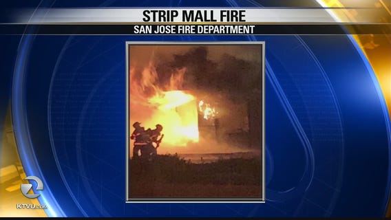 San Jose strip mall fire under investigation