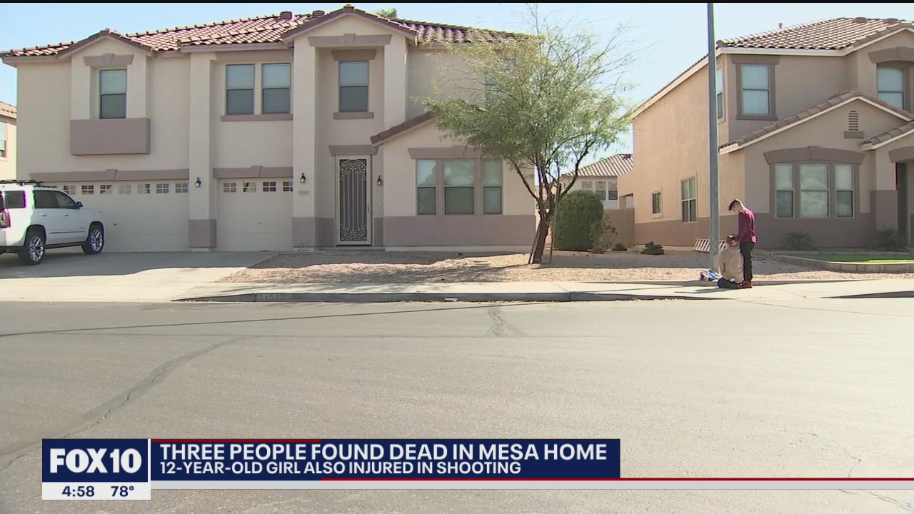 Community in shock after 3 were found dead inside Mesa Home | FOX 10 ...