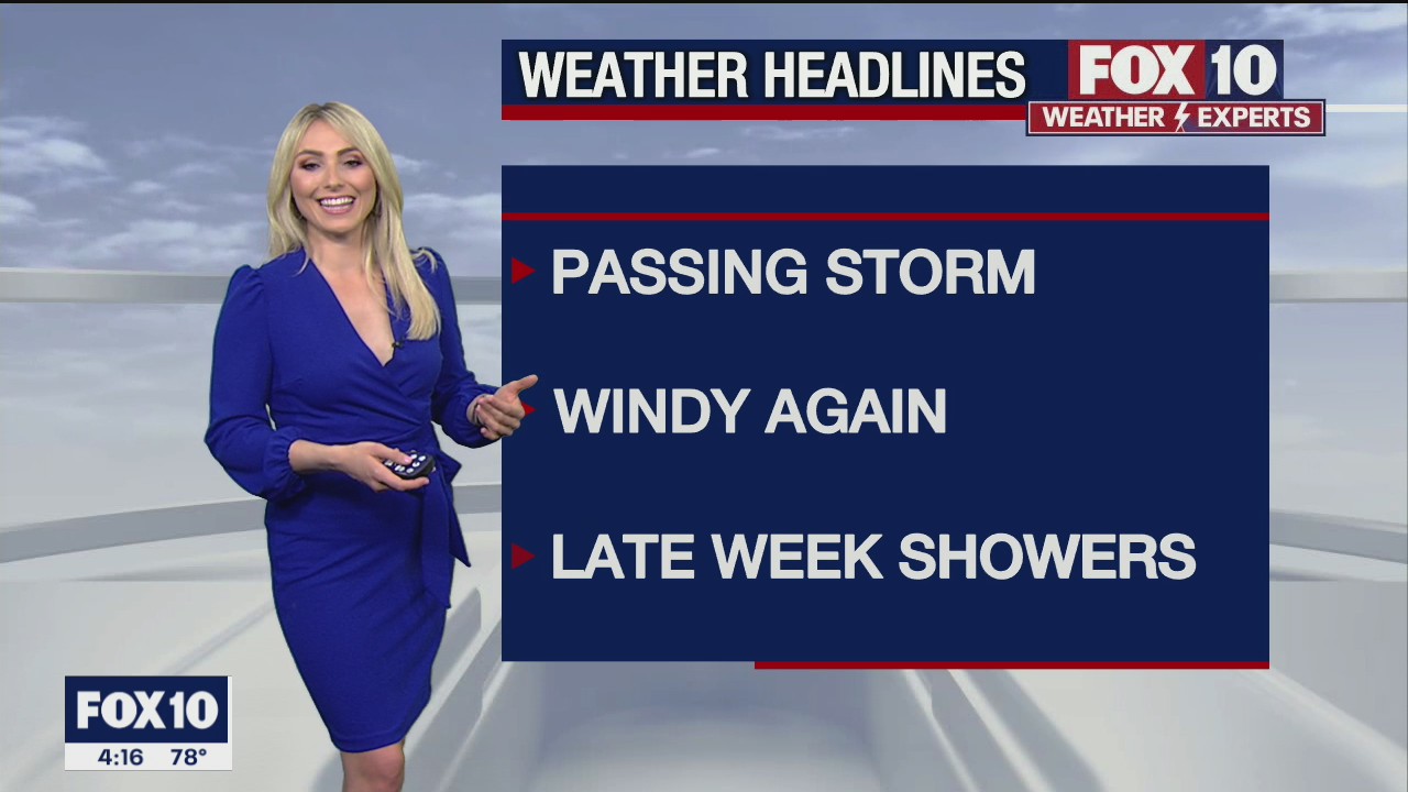 4PM Weather Forecast - 3/9/2021