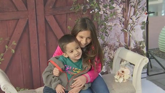 Spring family photoshoots at Tanger Outlets