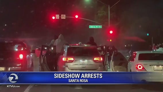 4 arrested following Santa Rosa sideshows