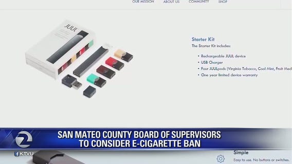 San Mateo County board of supervisors to consider E-Cigarette ban