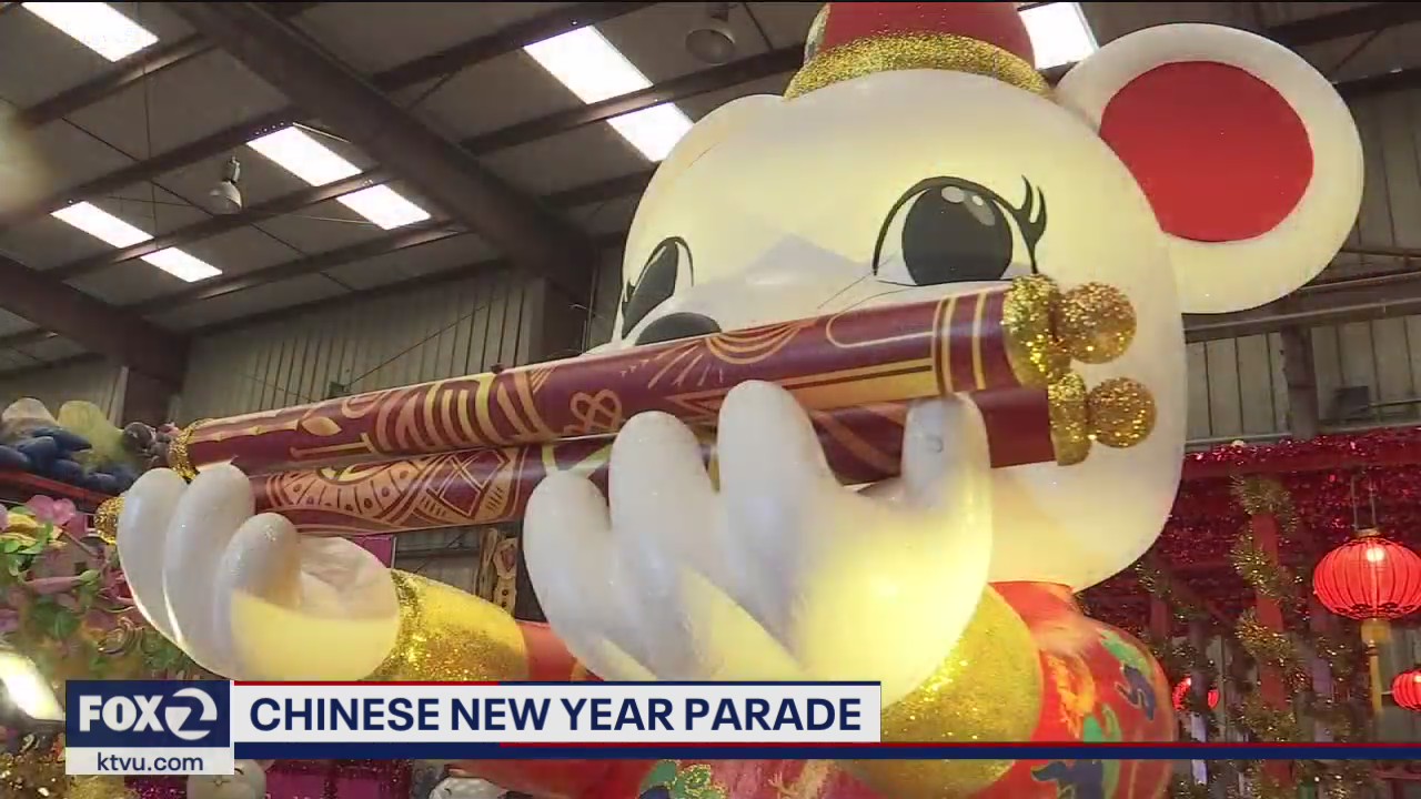 Final preparations underway annual Chinese New Year parade in San Francisco