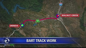BART track work continues this weekend