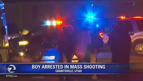 Boy arrested in Utah mass shooting