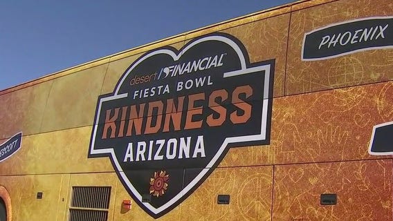 Desert Financial Fiesta Bowl Kindness Arizona caravan touring Arizona to spread some kindness