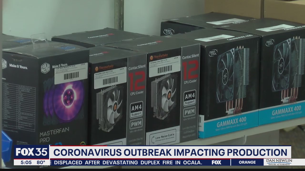 Coronavirus impacting production
