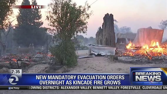 Soda Rock winery burns in Kincade Fire