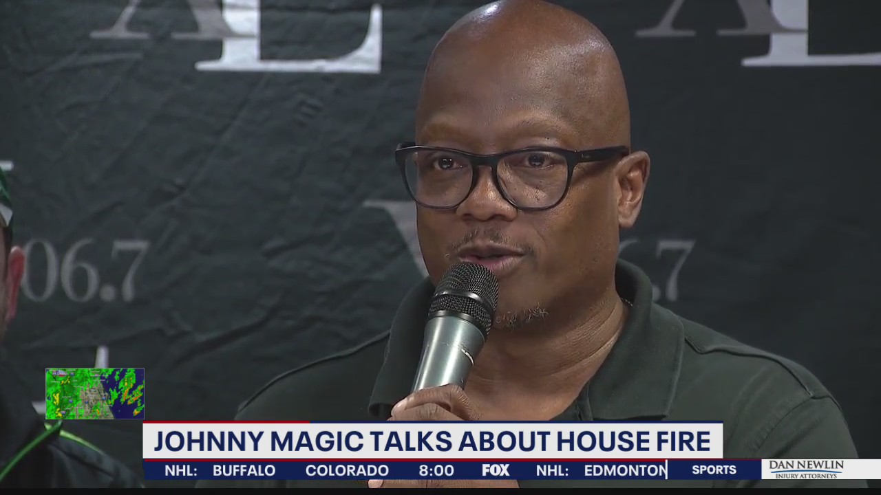 Johnny Magic thanks fans for response to fire