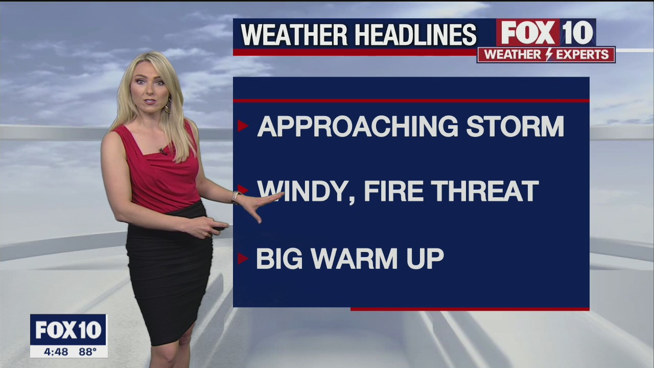 4PM Weather Forecast - 3/29/2021