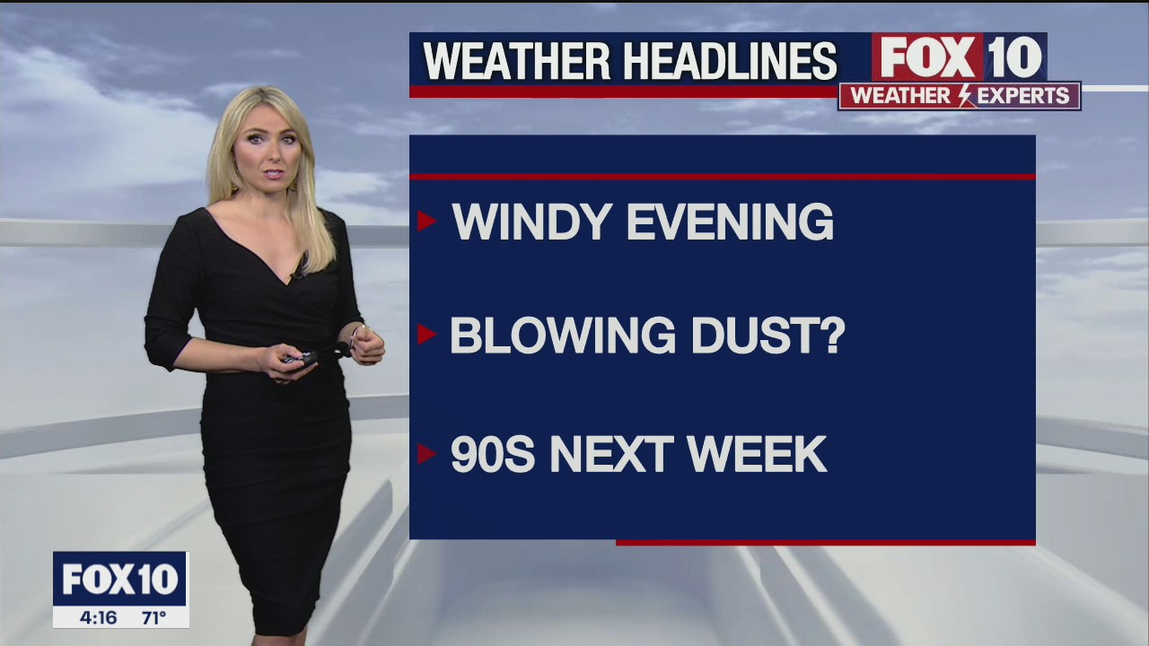 4PM Weather Forecast - 3/25/2021