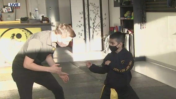 Glendale martial arts studio holds event to combat human trafficking