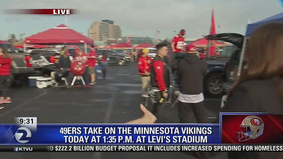 49ers fans preparing for the team's first ever playoff game at Levi's Stadium