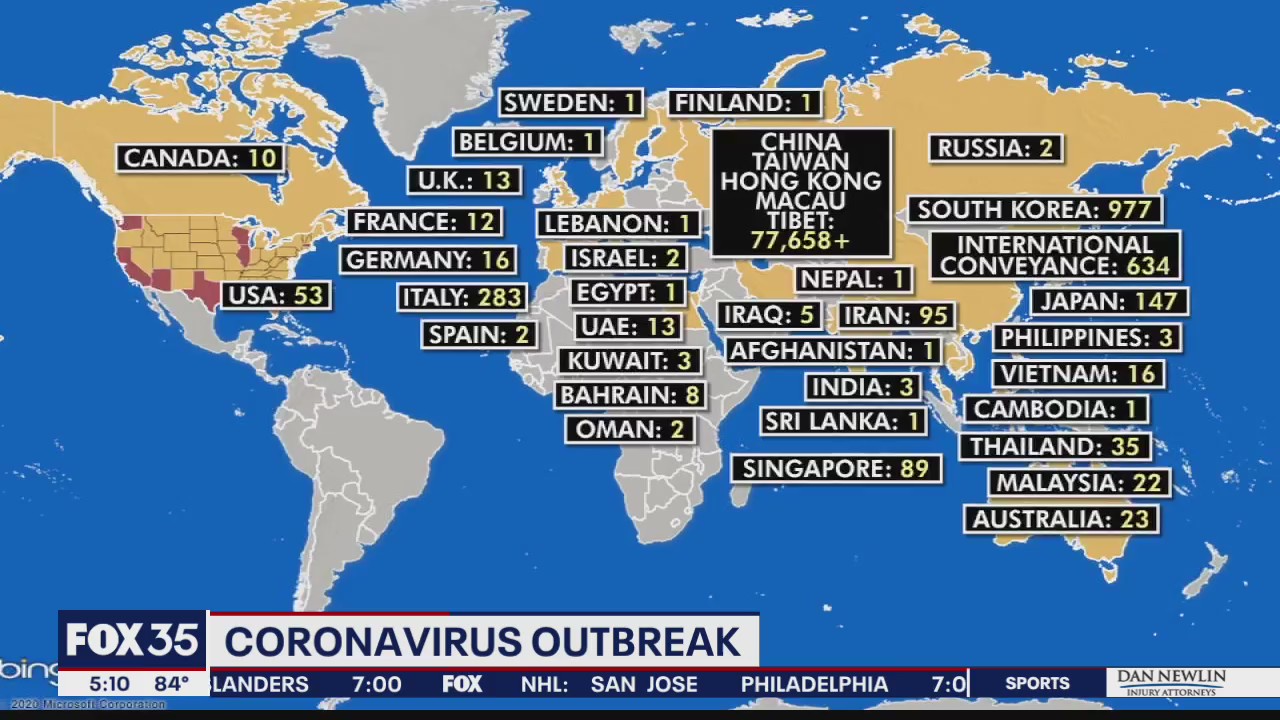 World braces for spread of new virus