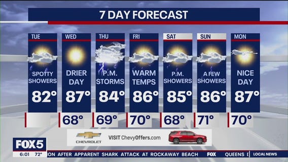 NYC weather forecast