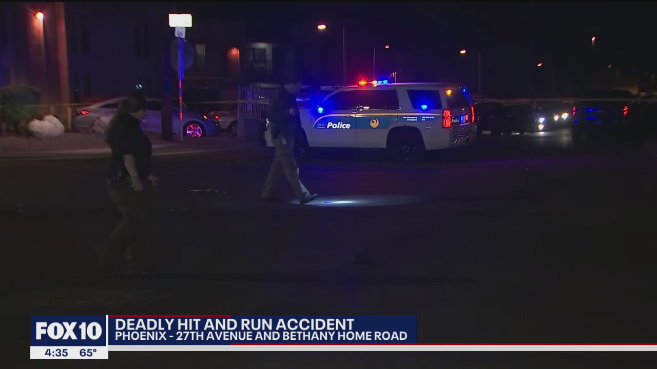 Phoenix Police investigating deadly hit-and-run crash near 27th Avenue ...